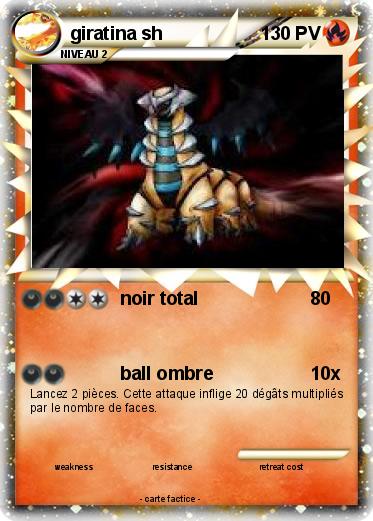 Pokemon giratina sh