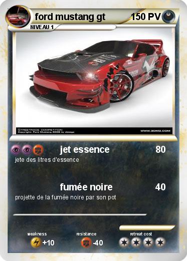 Pokemon ford mustang gt