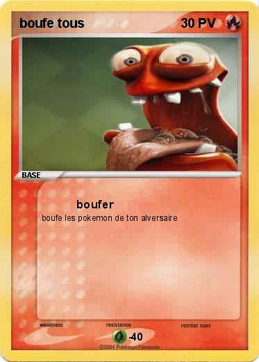 Pokemon boufe tous