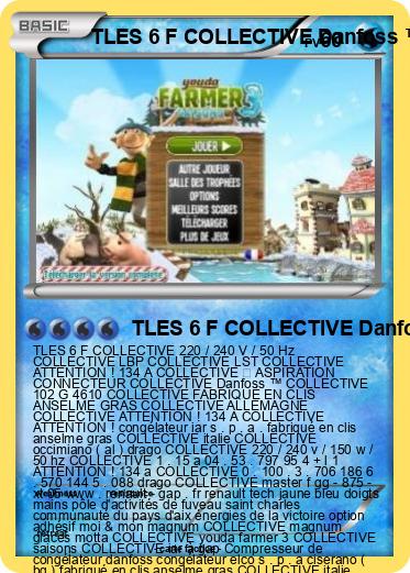 Pokemon TLES 6 F COLLECTIVE Danfoss ™