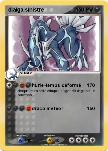 Pokemon dialga sinistre