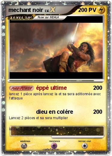 Pokemon mechant noir