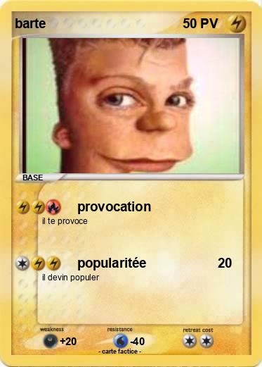 Pokemon barte