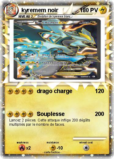 Pokemon kyremem noir