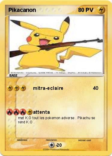 Pokemon Pikacanon