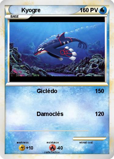 Pokemon Kyogre