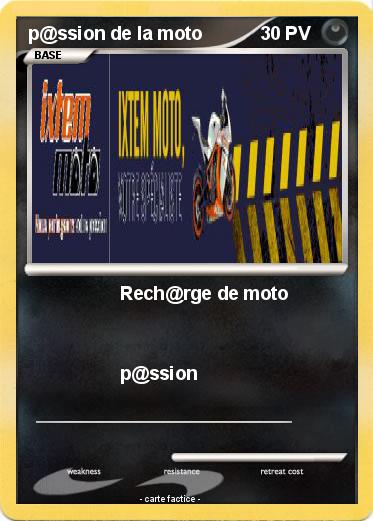 Pokemon p@ssion de la moto