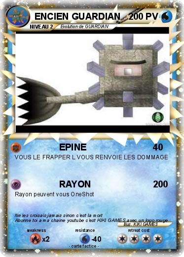 Pokemon ENCIEN GUARDIAN