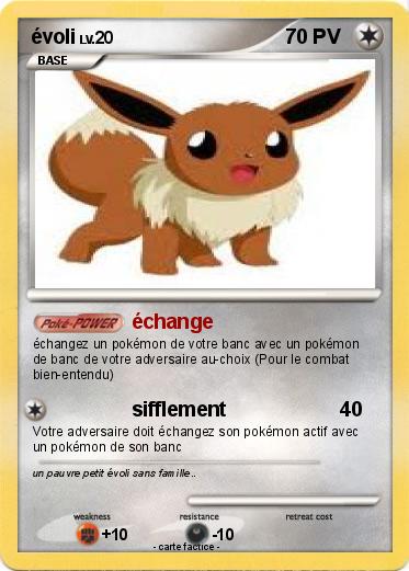Pokemon évoli