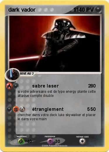 Pokemon dark vador                         1                           