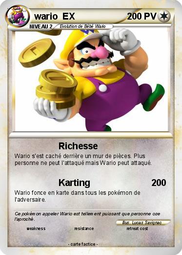 Pokemon wario  EX