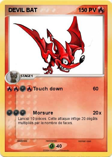 Pokemon DEVIL BAT