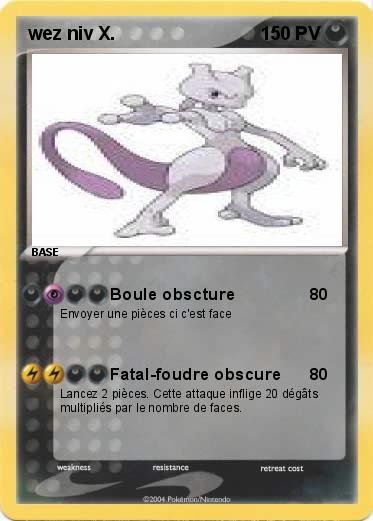 Pokemon wez niv X.