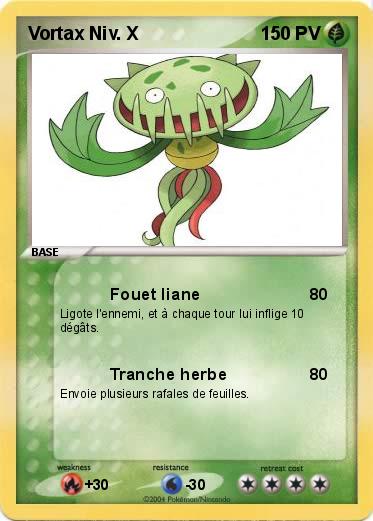 Pokemon Vortax Niv. X