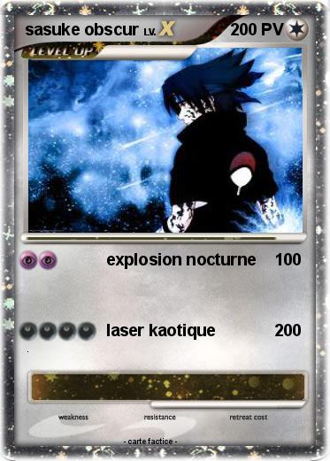 Pokemon sasuke obscur