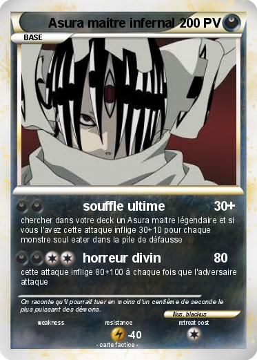 Pokemon Asura maitre infernal