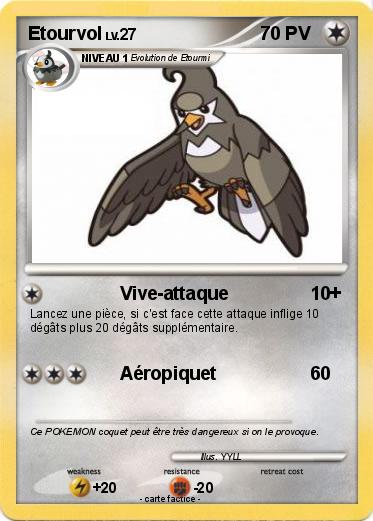 Pokemon Etourvol