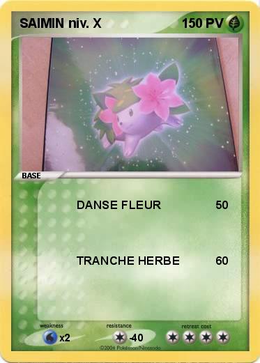 Pokemon SAIMIN niv. X