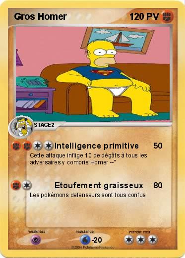 Pokemon Gros Homer