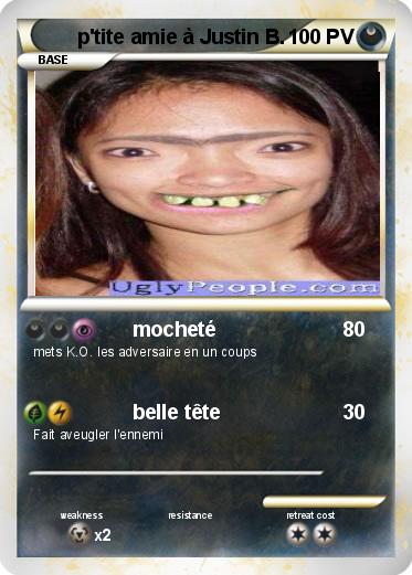 Pokemon p'tite amie à Justin B.