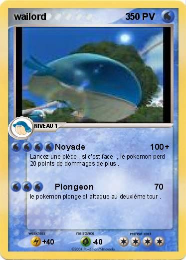 Pokemon wailord                               3