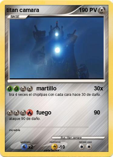 Pokemon titan camara
