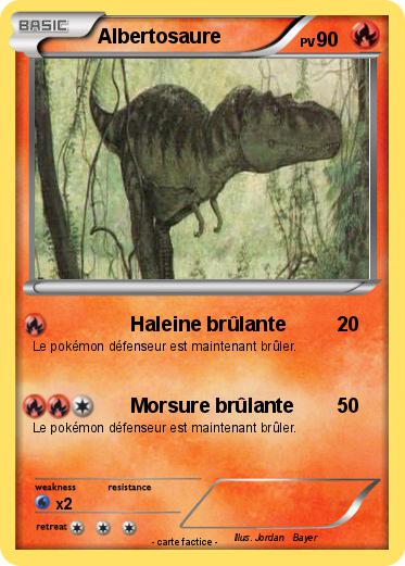 Pokemon Albertosaure