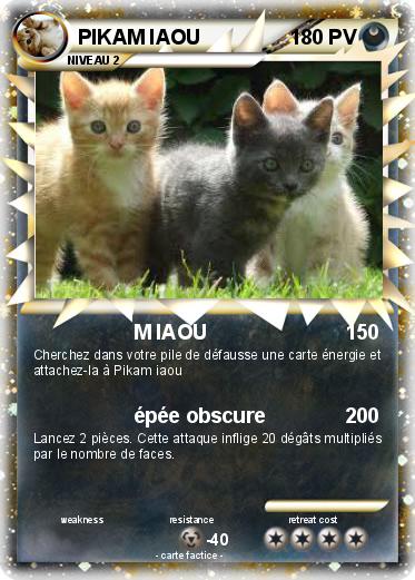 Pokemon PIKAM IAOU