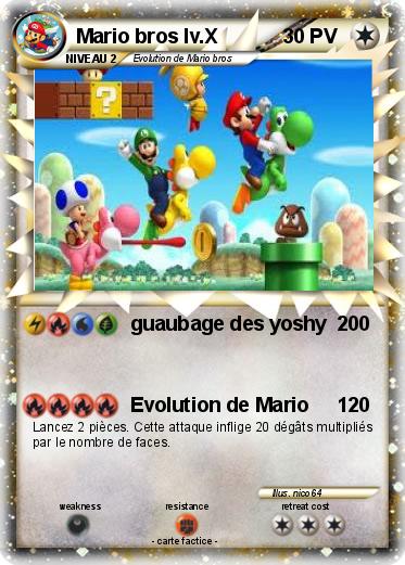 Pokemon Mario bros lv.X