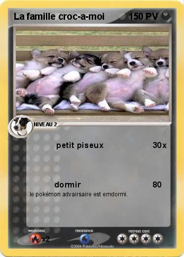 Pokemon La famille croc-a-moi