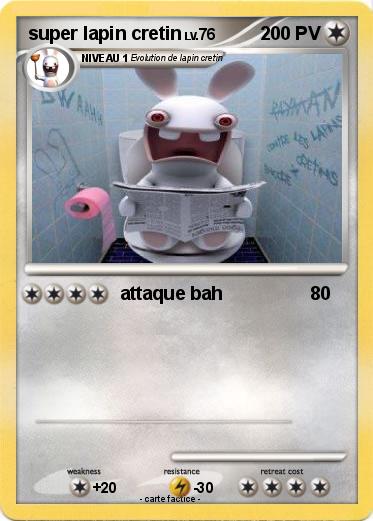 Pokemon super lapin cretin
