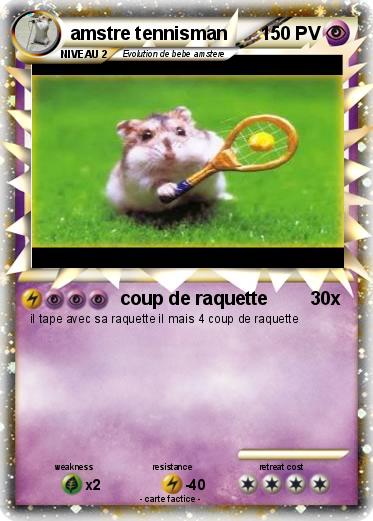 Pokemon amstre tennisman