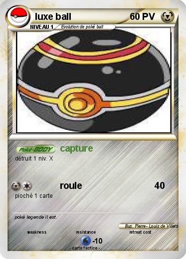 Pokemon luxe ball