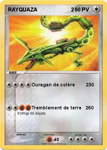 Pokemon RAYQUAZA                       2