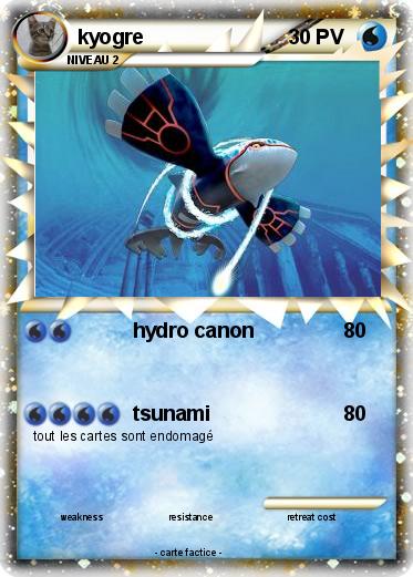 Pokemon kyogre