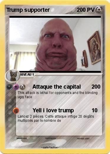 Pokemon Trump supporter