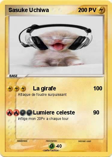 Pokemon Sasuke Uchiwa