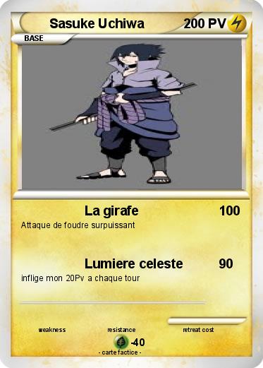 Pokemon Sasuke Uchiwa