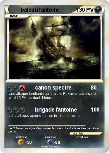 Pokemon bateau fantome