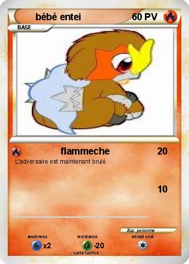 Pokemon bébé entei