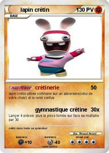 Pokemon lapin crétin