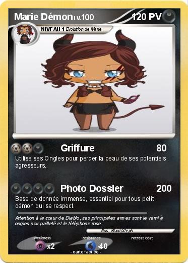Pokemon Marie Démon