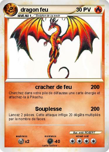 Pokemon dragon feu