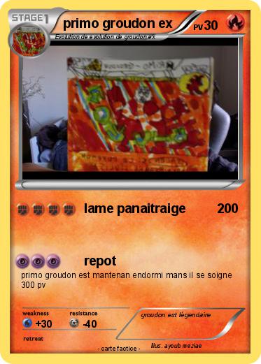 Pokemon primo groudon ex