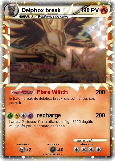 Pokemon Delphox break