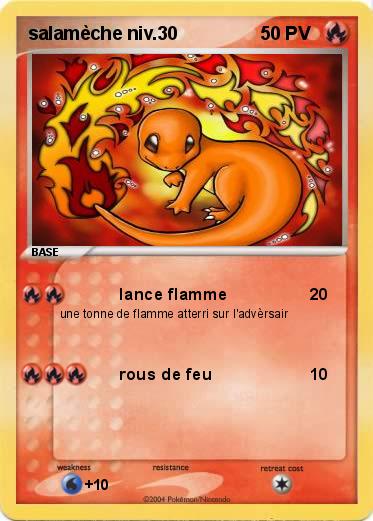 Pokemon salamèche niv.30