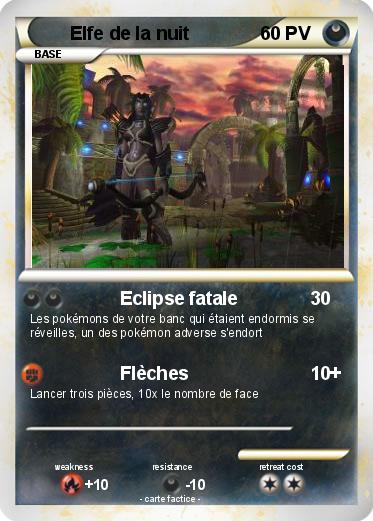Pokemon Elfe de la nuit