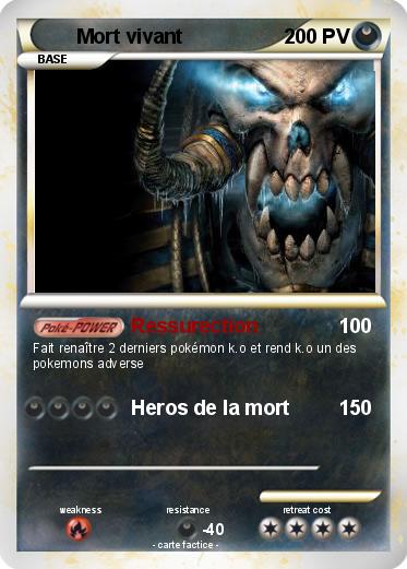 Pokemon Mort vivant