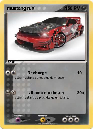 Pokemon mustang n.X