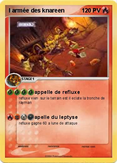 Pokemon l armée des knareen